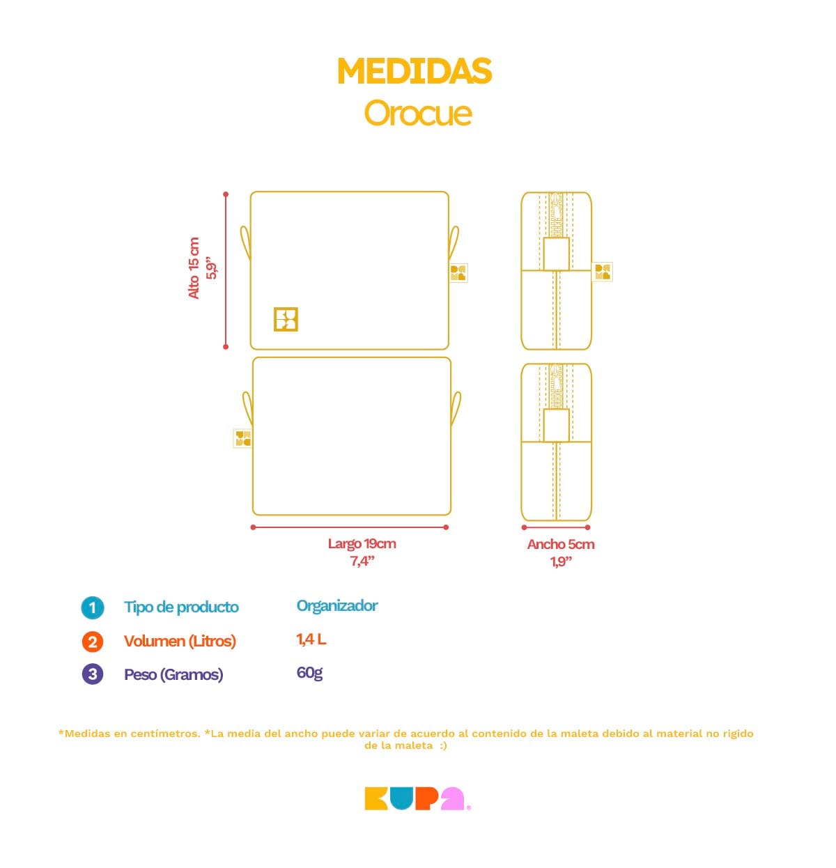 Cosmetiquera Orocué